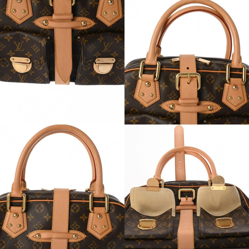 Louis Vuitton Manhattan Gm Brown Hand