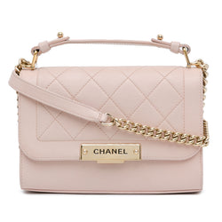 Chanel Small Label Click Flap Brown