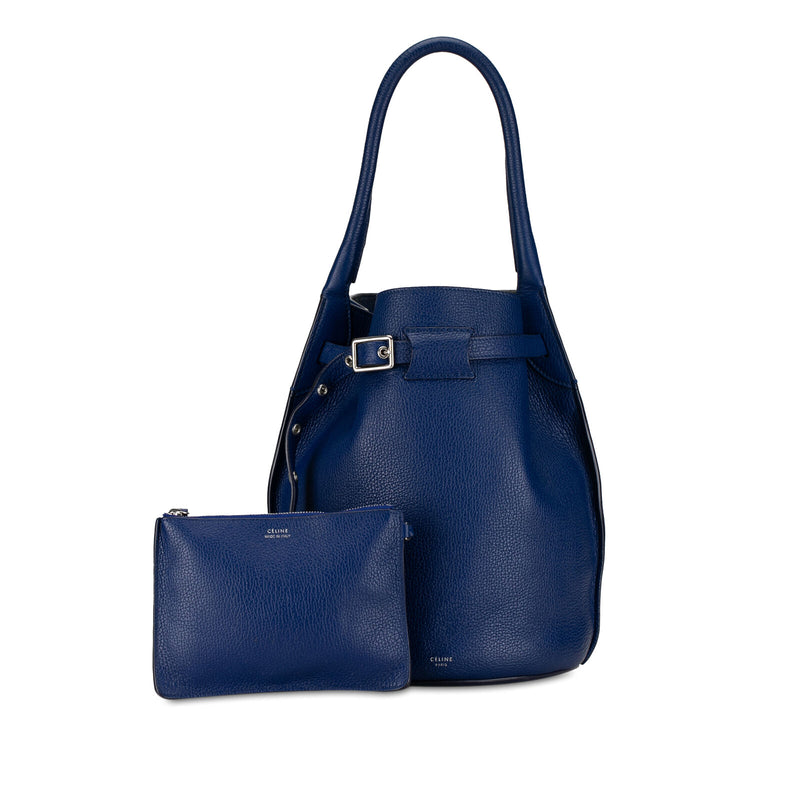 Celine Big Bag Bucket Blue Calf