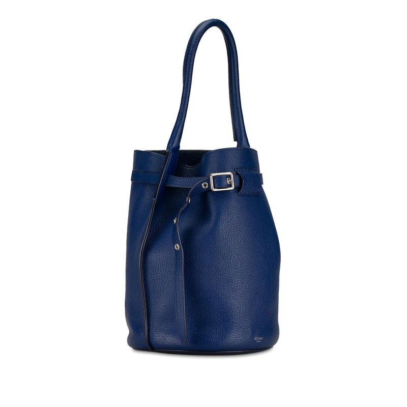 Celine Big Bag Bucket Blue Calf