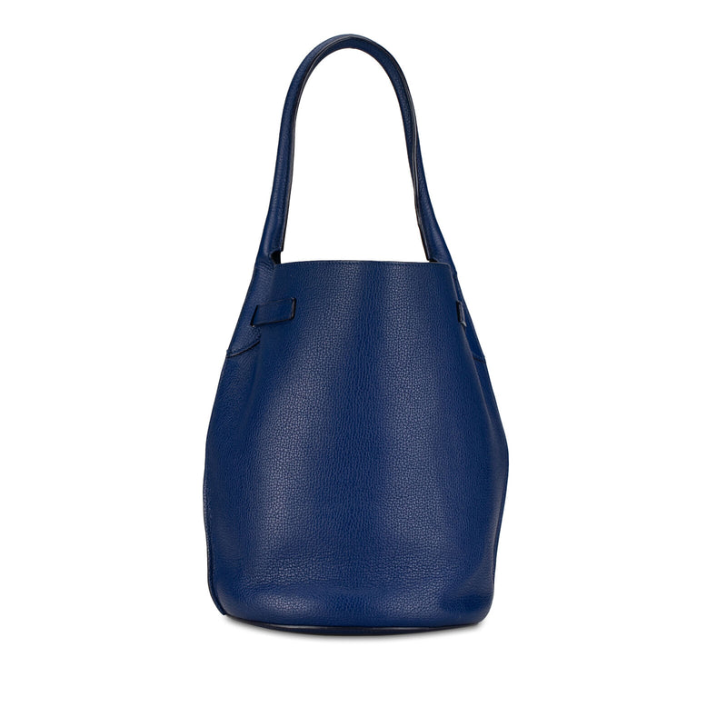 Celine Big Bag Bucket Blue Calf