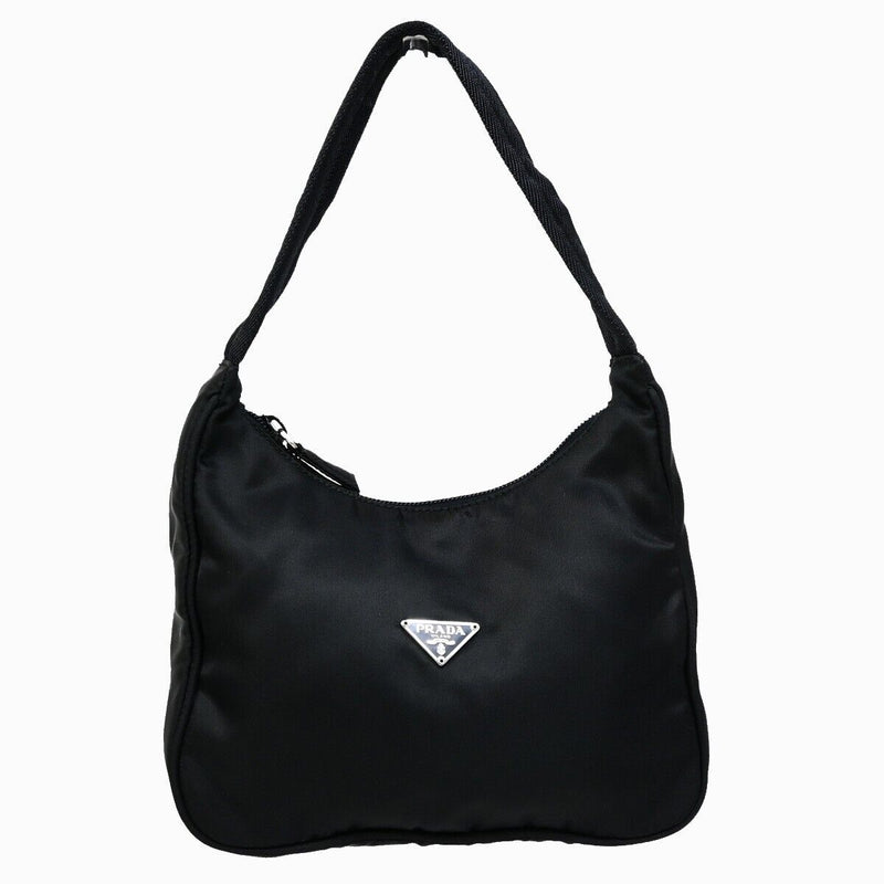 Prada Logo Tessuto Shoulder Hand Bag