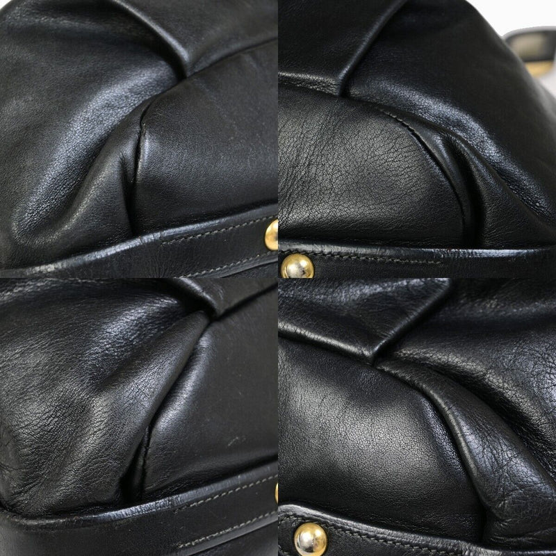 Prada Milano Logo Shoulder Tote Bag