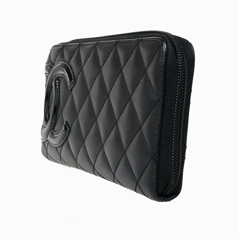 Chanel Cc Cambon Long Zipper Bifold