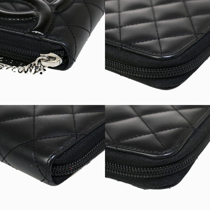 Chanel Cc Cambon Long Zipper Bifold