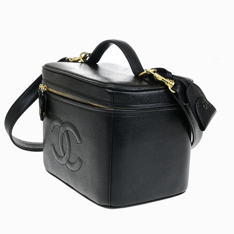 Chanel Cc Logo Vanity 2Way Hand Bag