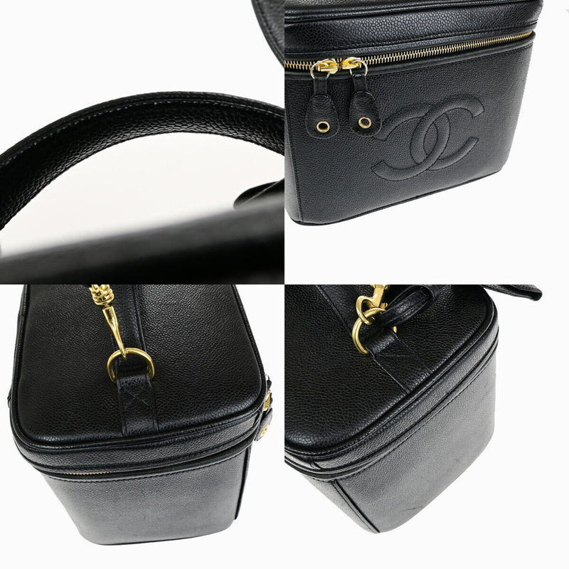 Chanel Cc Logo Vanity 2Way Hand Bag