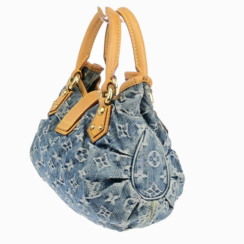 Louis Vuitton Pleaty Hand Bag Denim