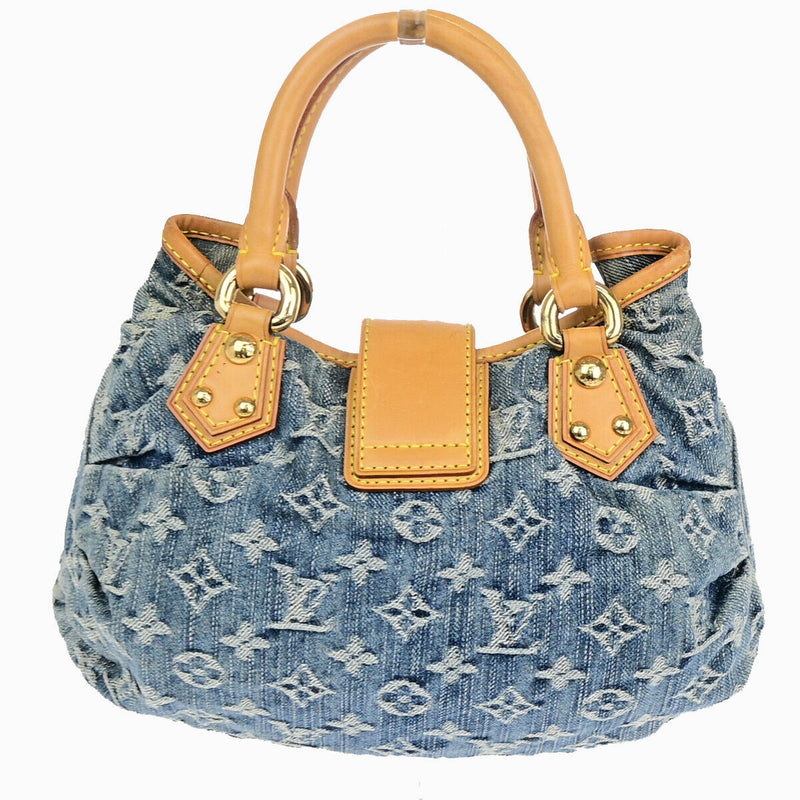 Louis Vuitton Pleaty Hand Bag Denim