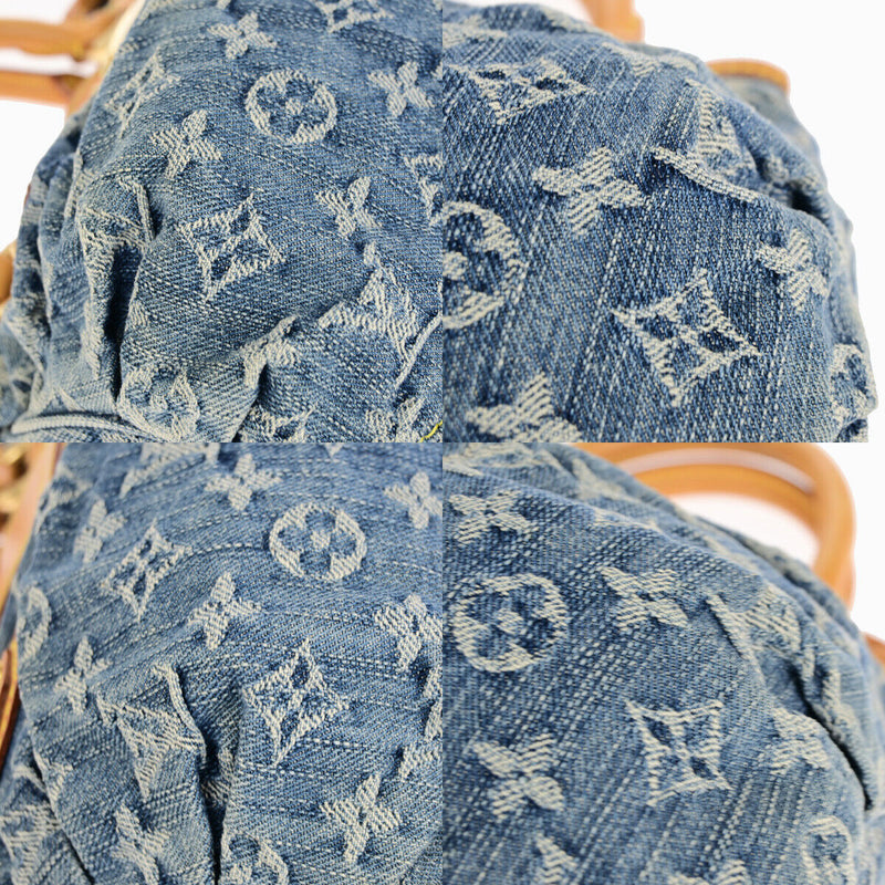 Louis Vuitton Pleaty Hand Bag Denim