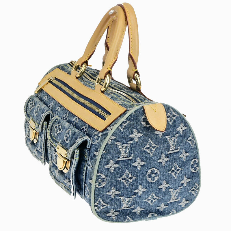 Louis Vuitton Neo Speedy Hand Bag Denim