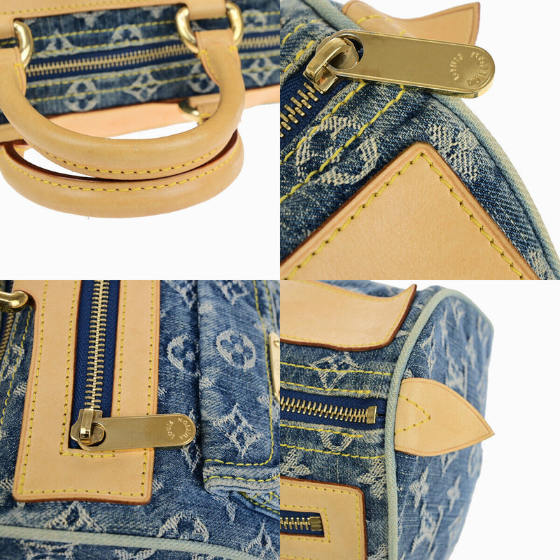 Louis Vuitton Neo Speedy Hand Bag Denim