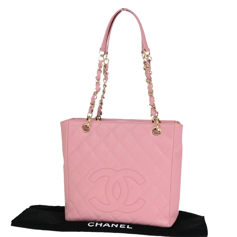 Chanel Cc Logo Pst Chain Shoulder Bag