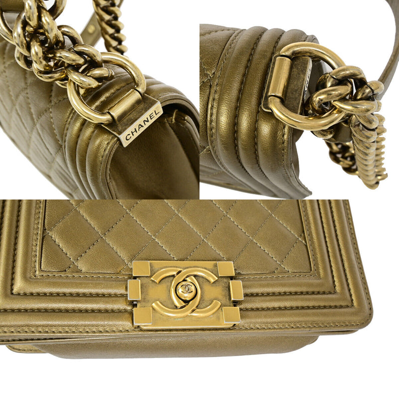 Chanel Cc Logo Boy Chain Mini Shoulder