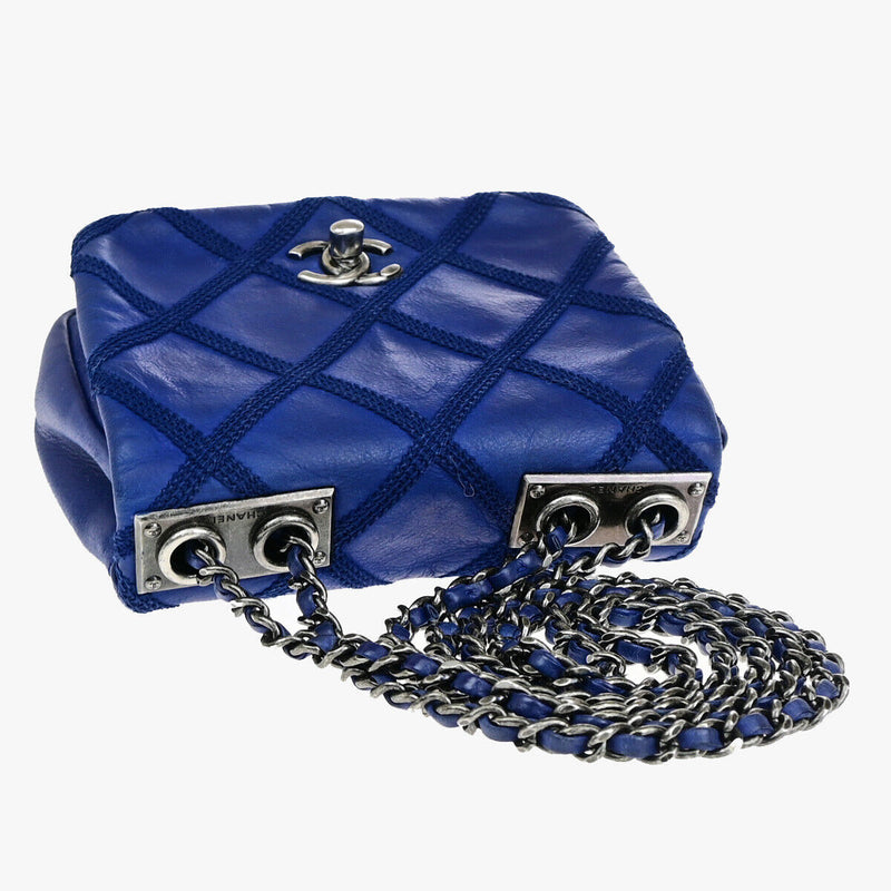 Chanel Cc Logo Mini Matelasse Chain