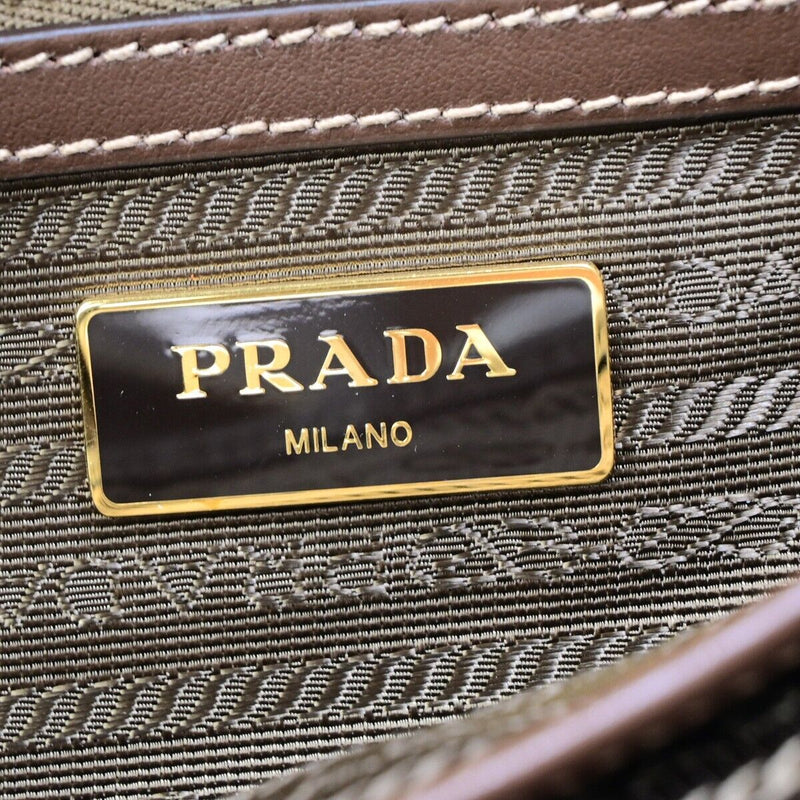 Prada Milano Jacquard 2Way Shoulder Hand