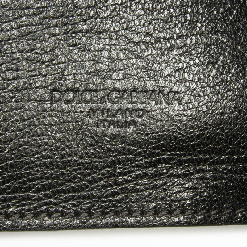 Dolce & Gabbana Black Calf Leather