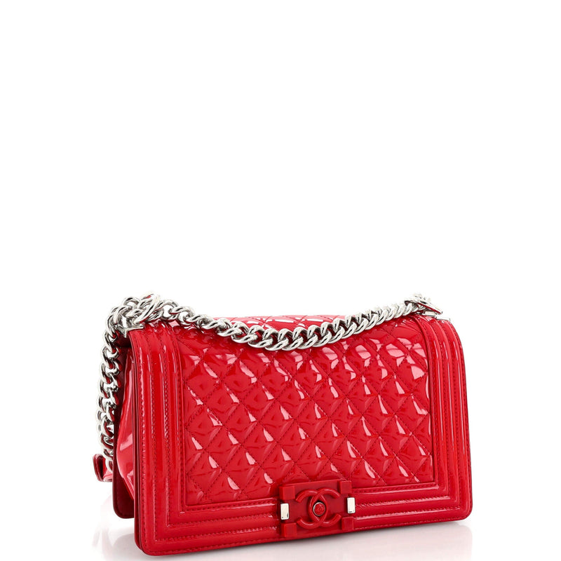 Chanel Boy Flap Bag Quilted Plexiglass