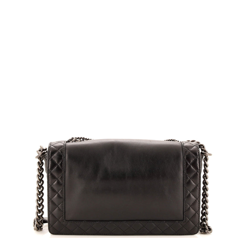 Chanel Boy Flap Bag Enchained Lambskin