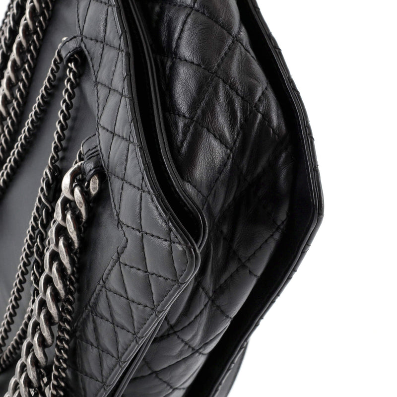 Chanel Boy Flap Bag Enchained Lambskin