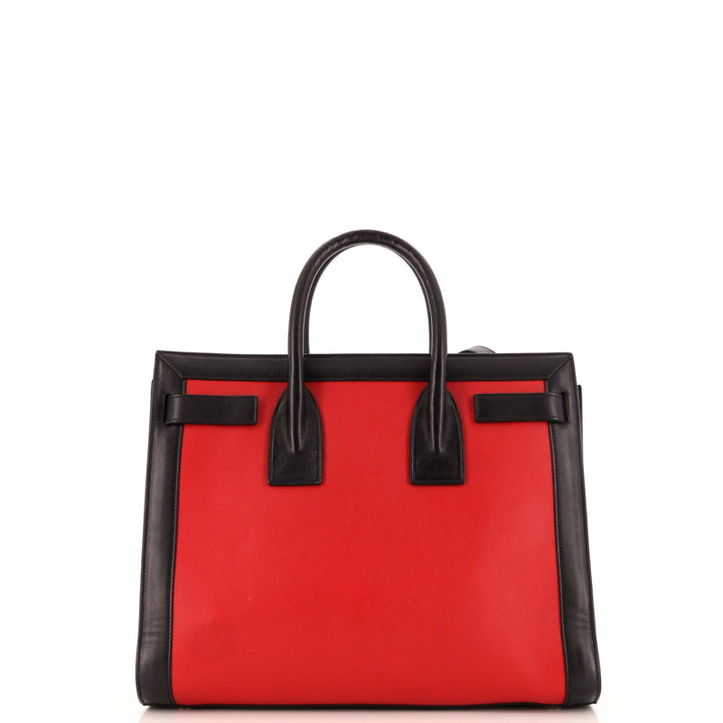 Saint Laurent Bicolor Sac De Jour Bag