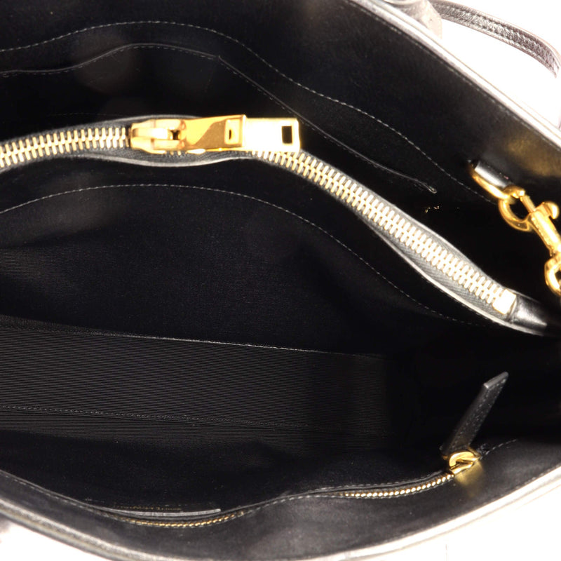 Saint Laurent Bicolor Sac De Jour Bag