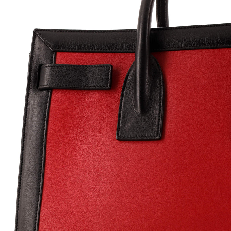 Saint Laurent Bicolor Sac De Jour Bag