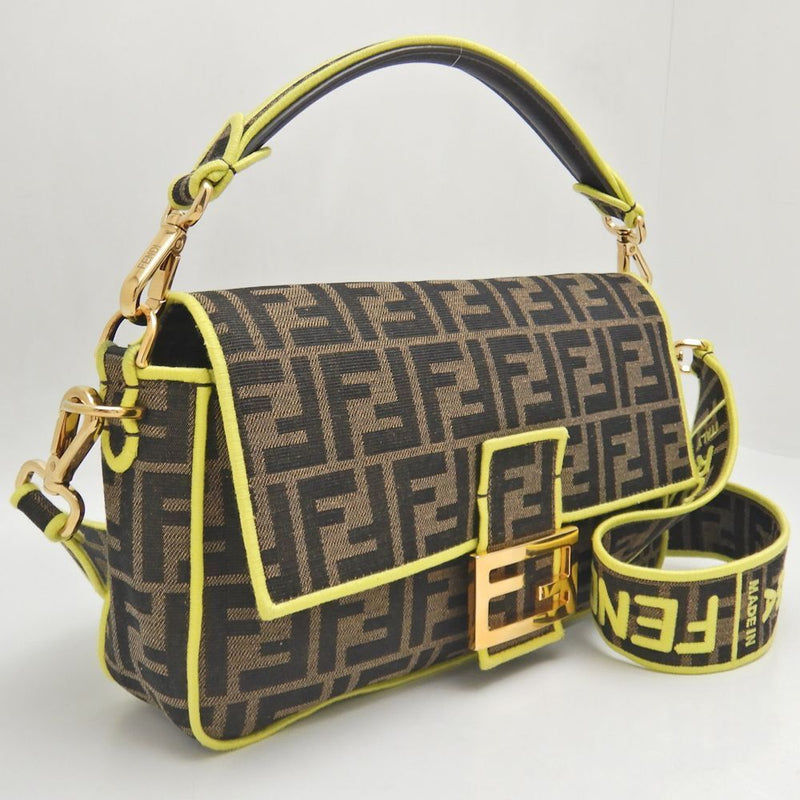 Fendi Shoulder Bag Mamma Baguette Zucca