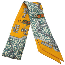 Hermes Scarf Twilly Bit And Leash Silk