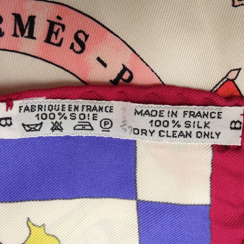 Hermes Scarf Carré 90 Fantaisies Indians