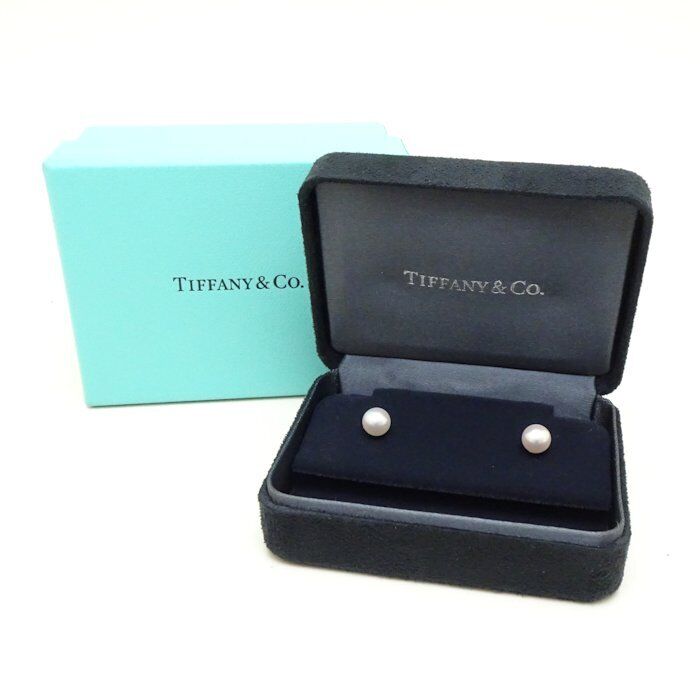 Tiffany&Co. 18K White Gold Earrings