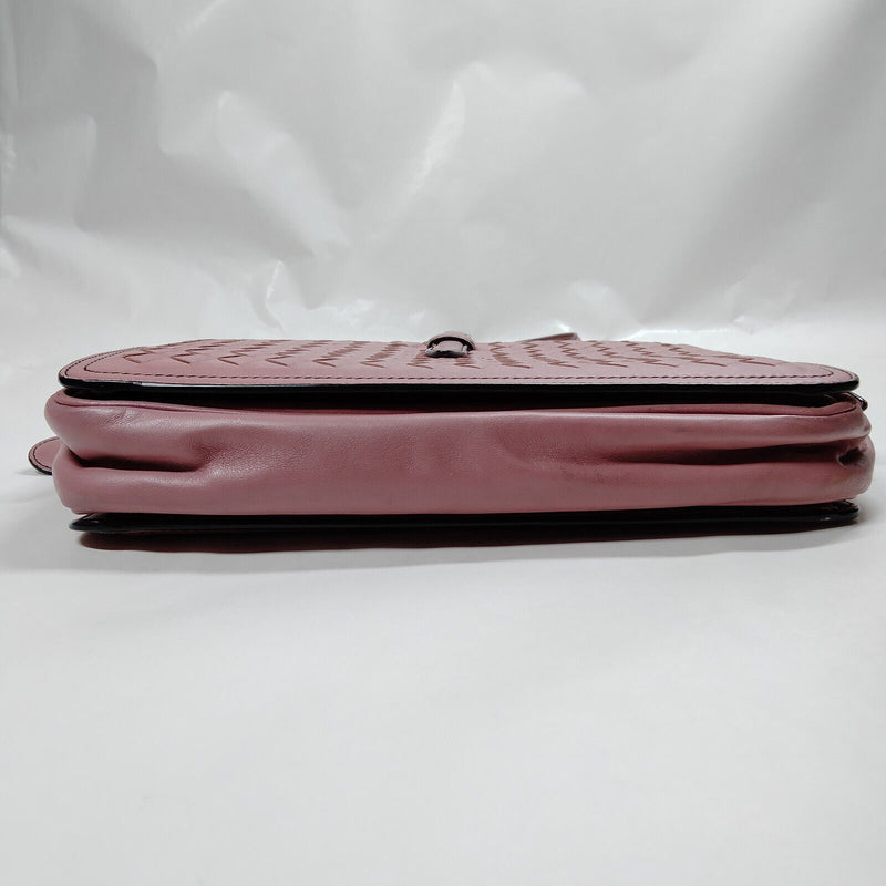 Bottega Veneta Hand Bag Pink Leather