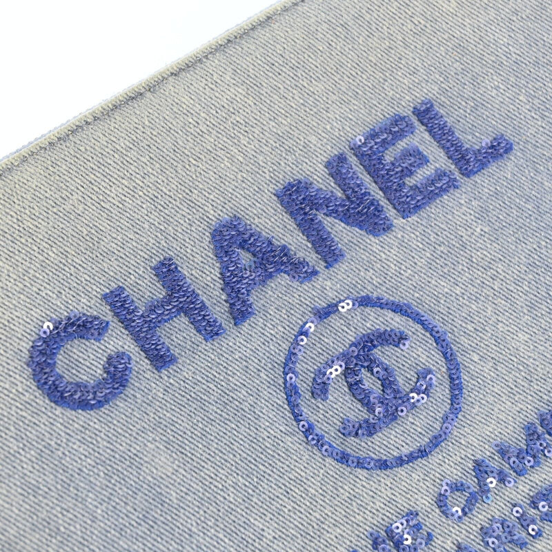 Chanel Deauville Line Logo Denim