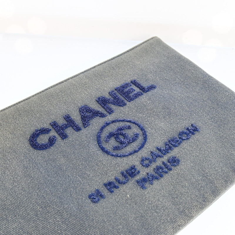 Chanel Deauville Line Logo Denim