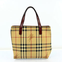 Burberry Nova Check Hand Bag Pvc