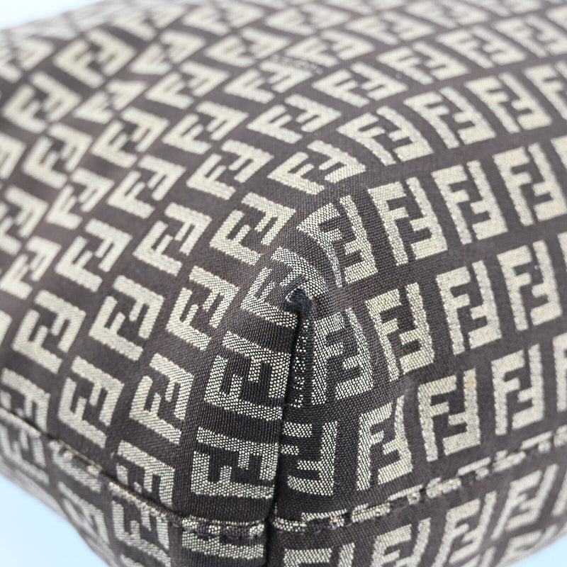 Fendi Zucchino Hand Bag Canvas