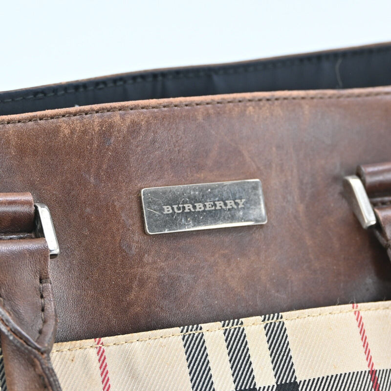 Burberry Nova Check Hand Tote Bag