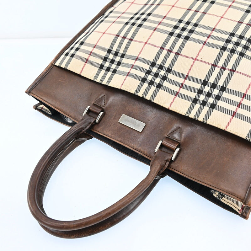 Burberry Nova Check Hand Tote Bag