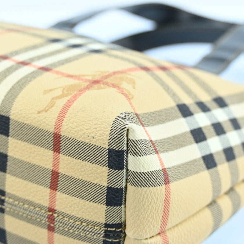 Burberry Nova Check Hand Bag Pvc