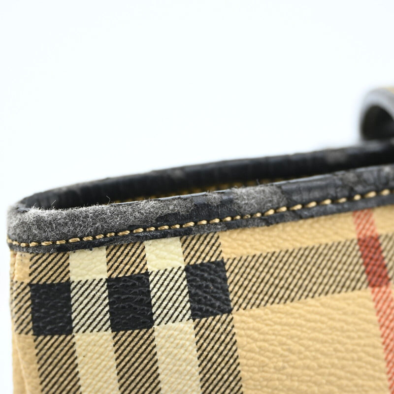 Burberry Nova Check Hand Bag Pvc