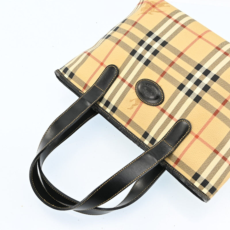 Burberry Nova Check Hand Bag Pvc