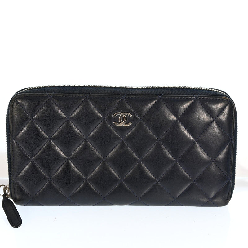 Chanel Lamb Skin Matelasse Cc Logo