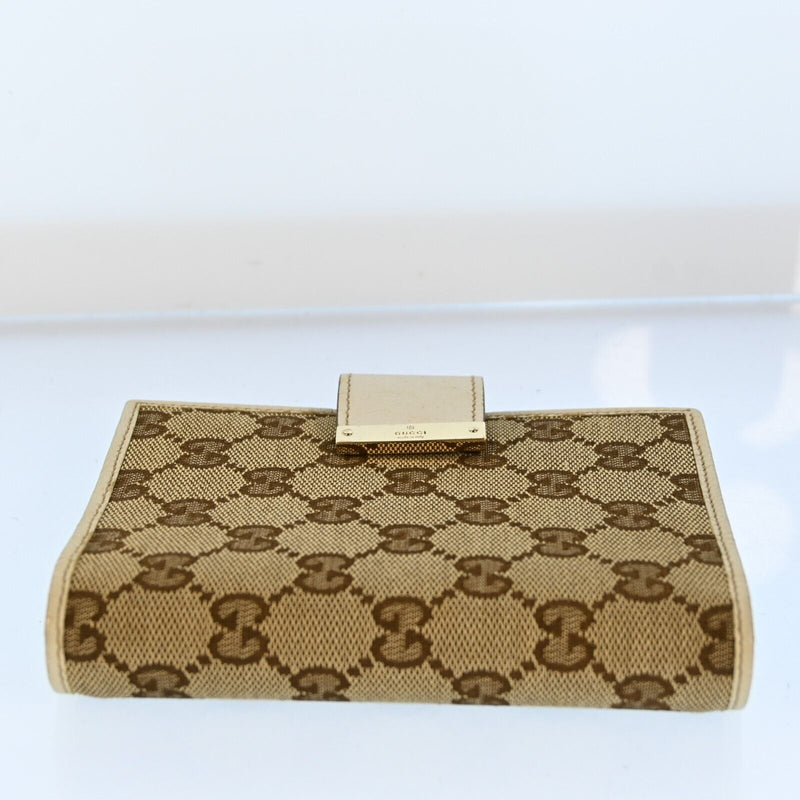 Gucci Gg Canvas Planner Cover Beige