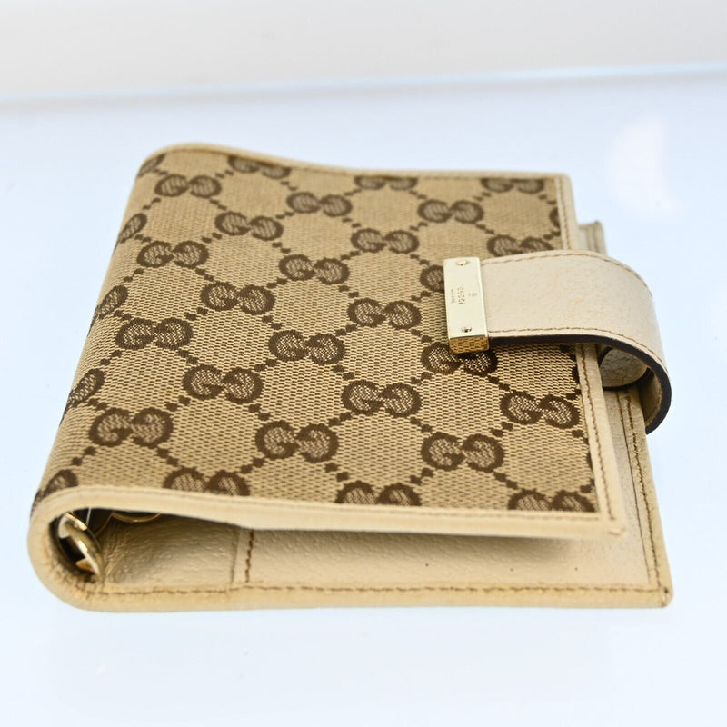 Gucci Gg Canvas Planner Cover Beige