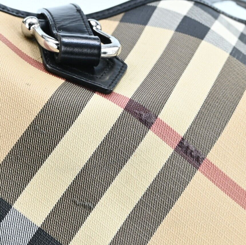 Burberry Nova Check Hand Bag Pvc