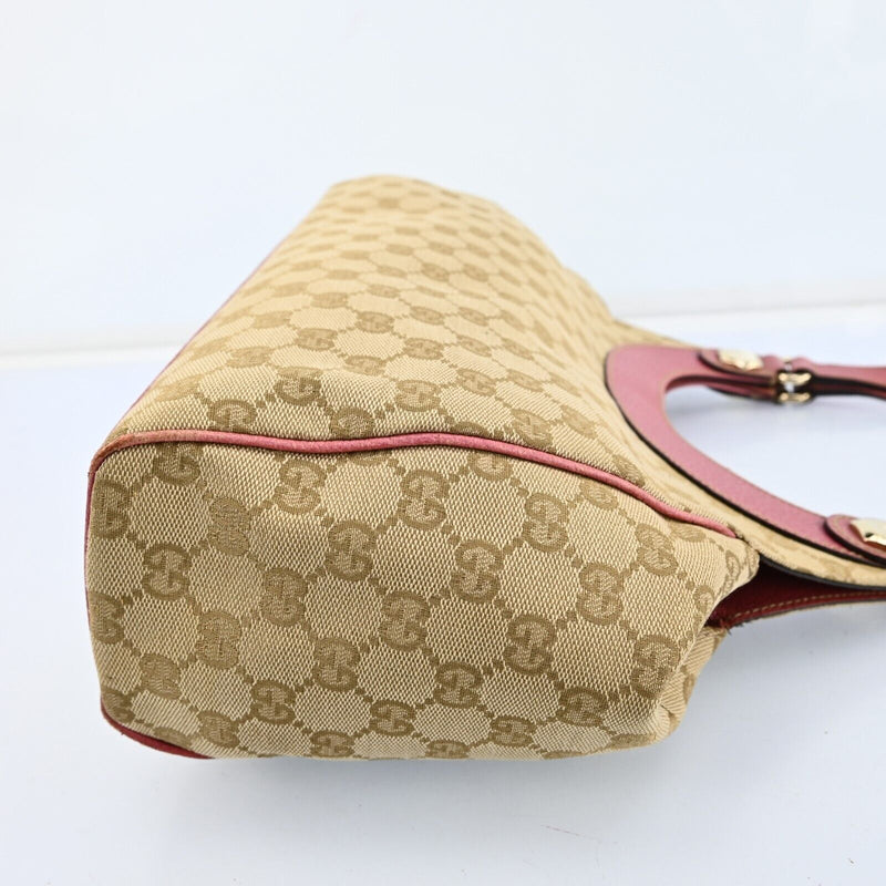 Gucci Gg Canvas Tote Bag Beige