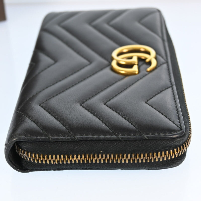 Gucci Gg Marmont Round Zipper Long