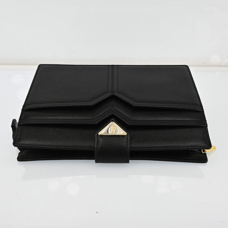 Yves Saint Laurent Clutch Bag Leather