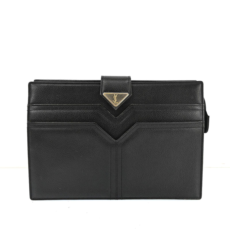 Yves Saint Laurent Clutch Bag Leather