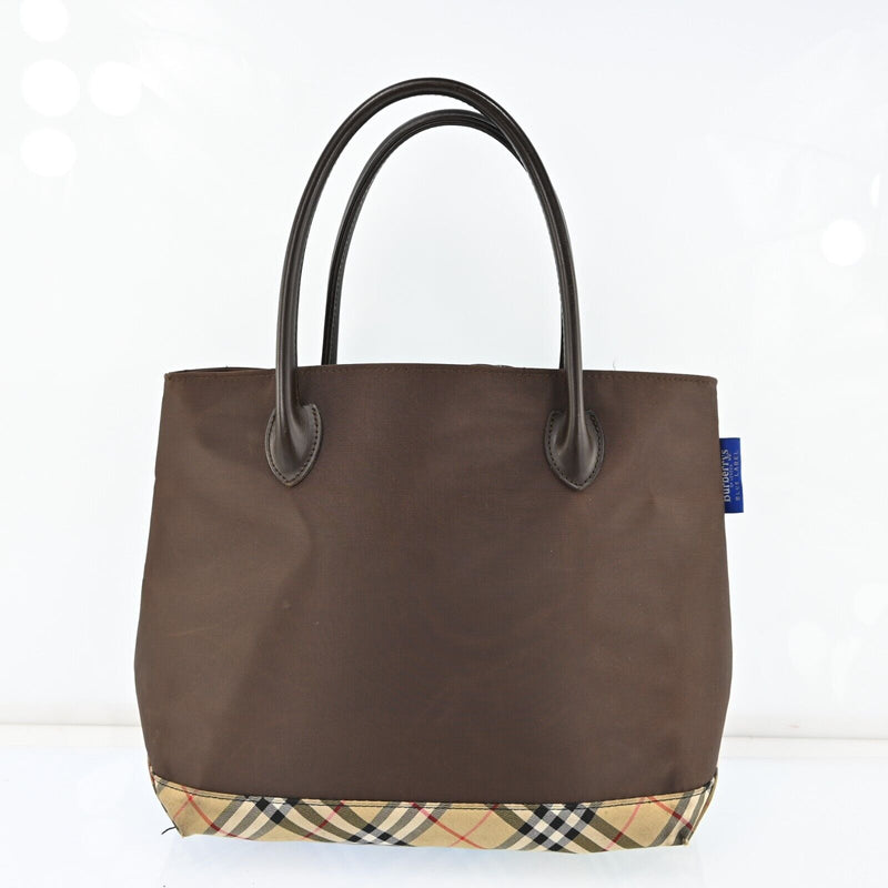 Burberry Nova Check Hand Bag Nylon